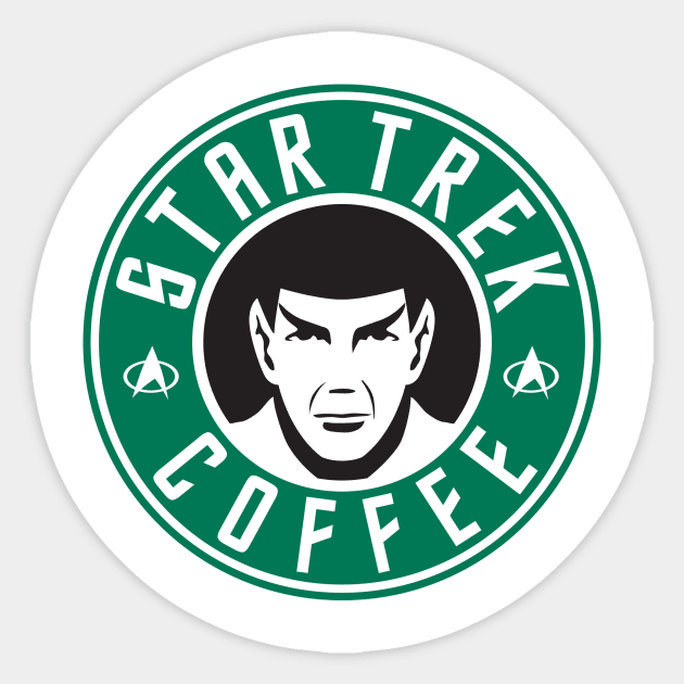 Star trek Coffee Sticker by nofixedaddress